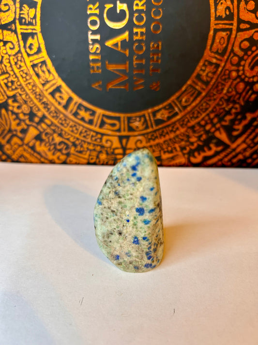 K2 jasper (Raindrop Azurite)