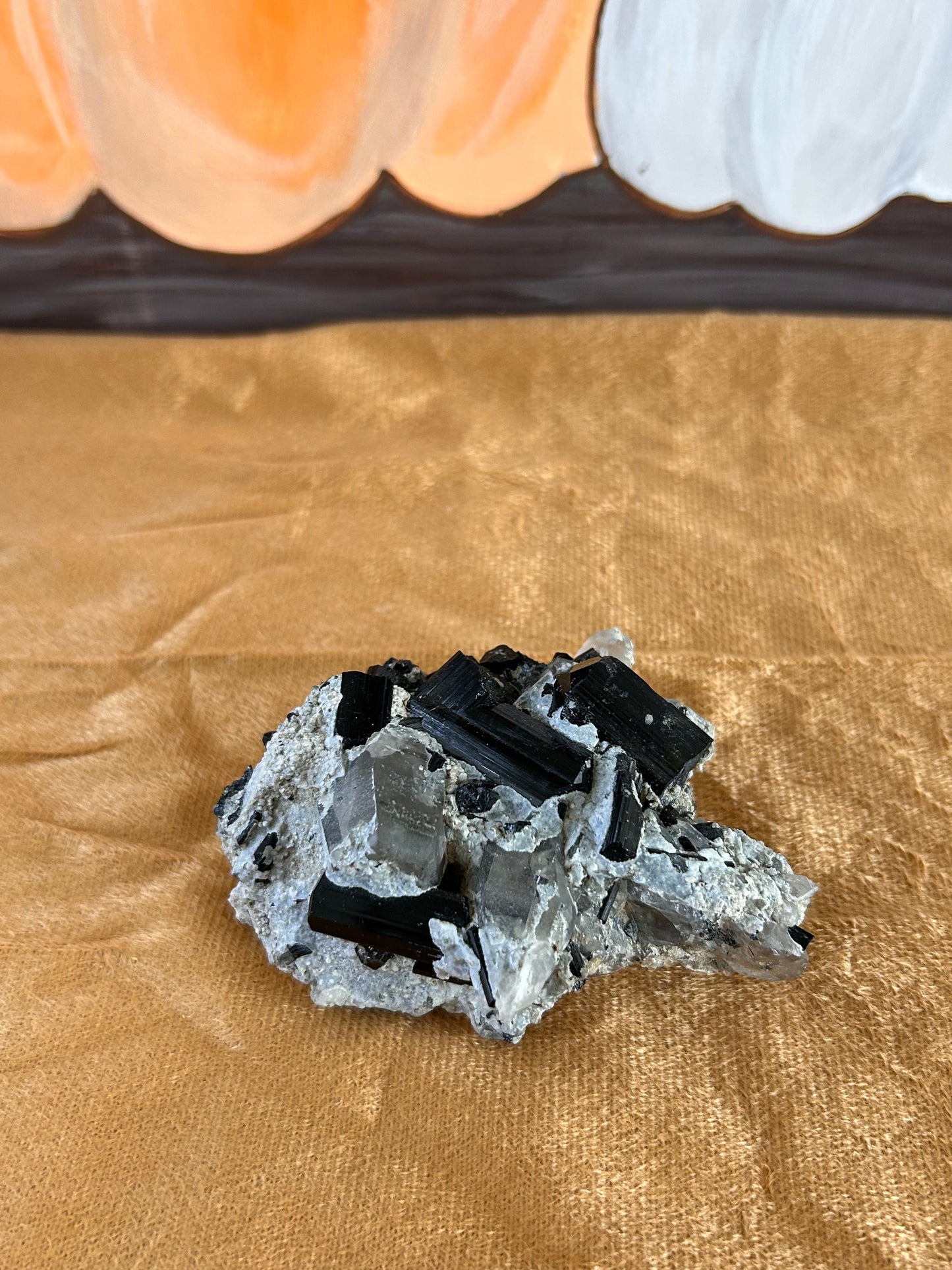 Black Tourmaline, In Quartz, Raw Specimen (Large)