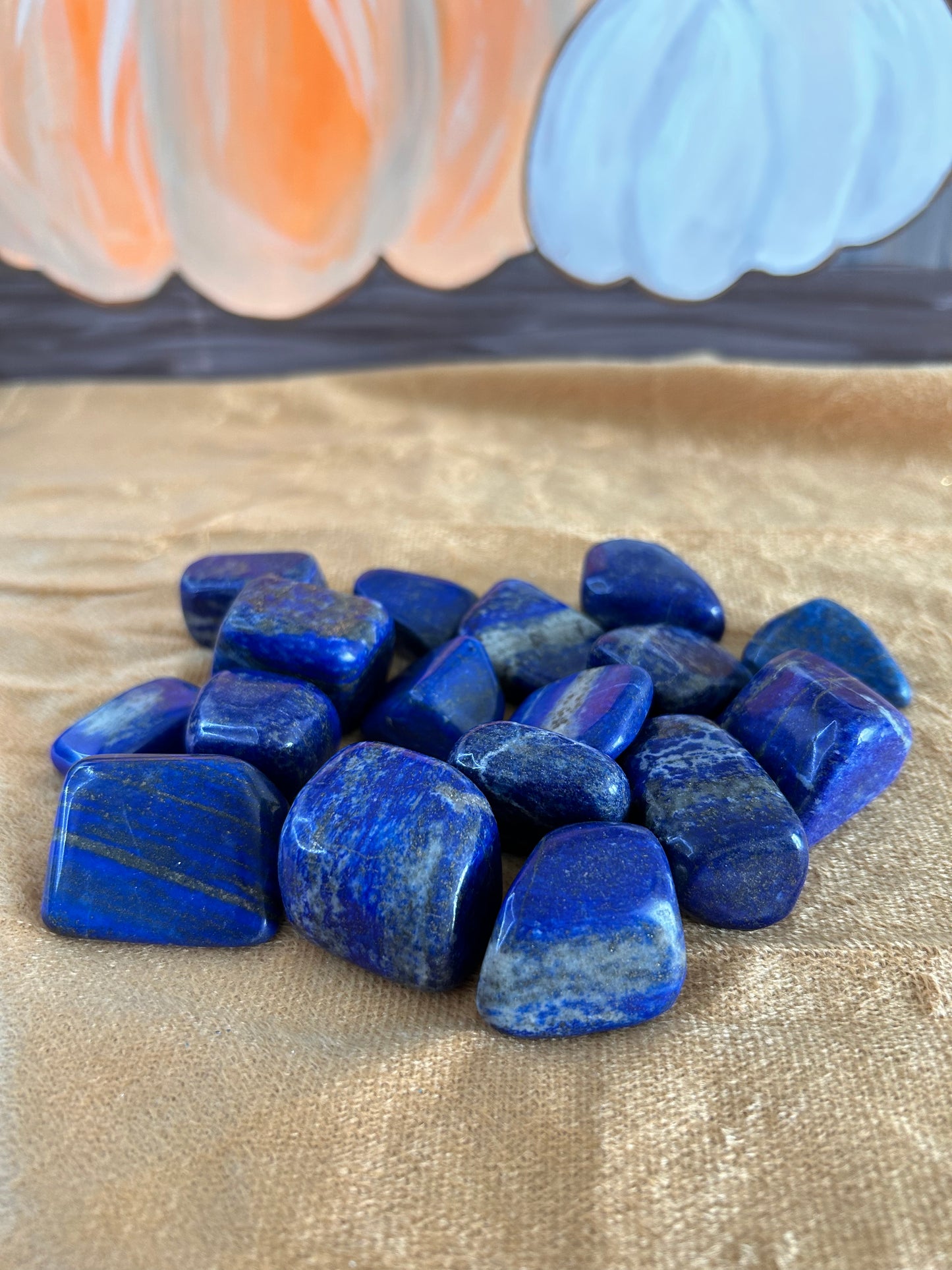 Lapis Lazuli, Tumbled