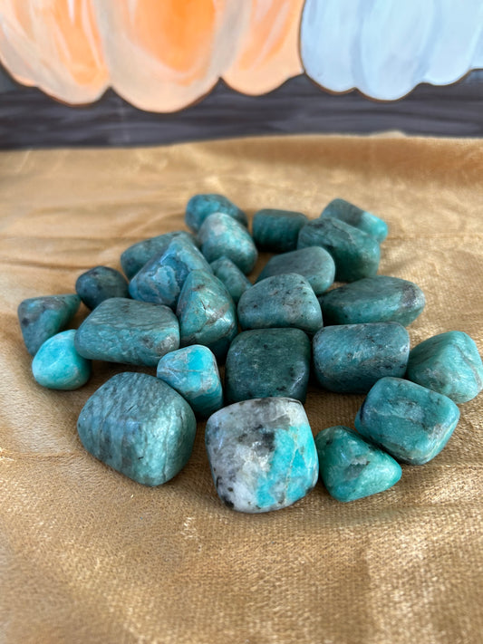 Amazonite, Tumbled