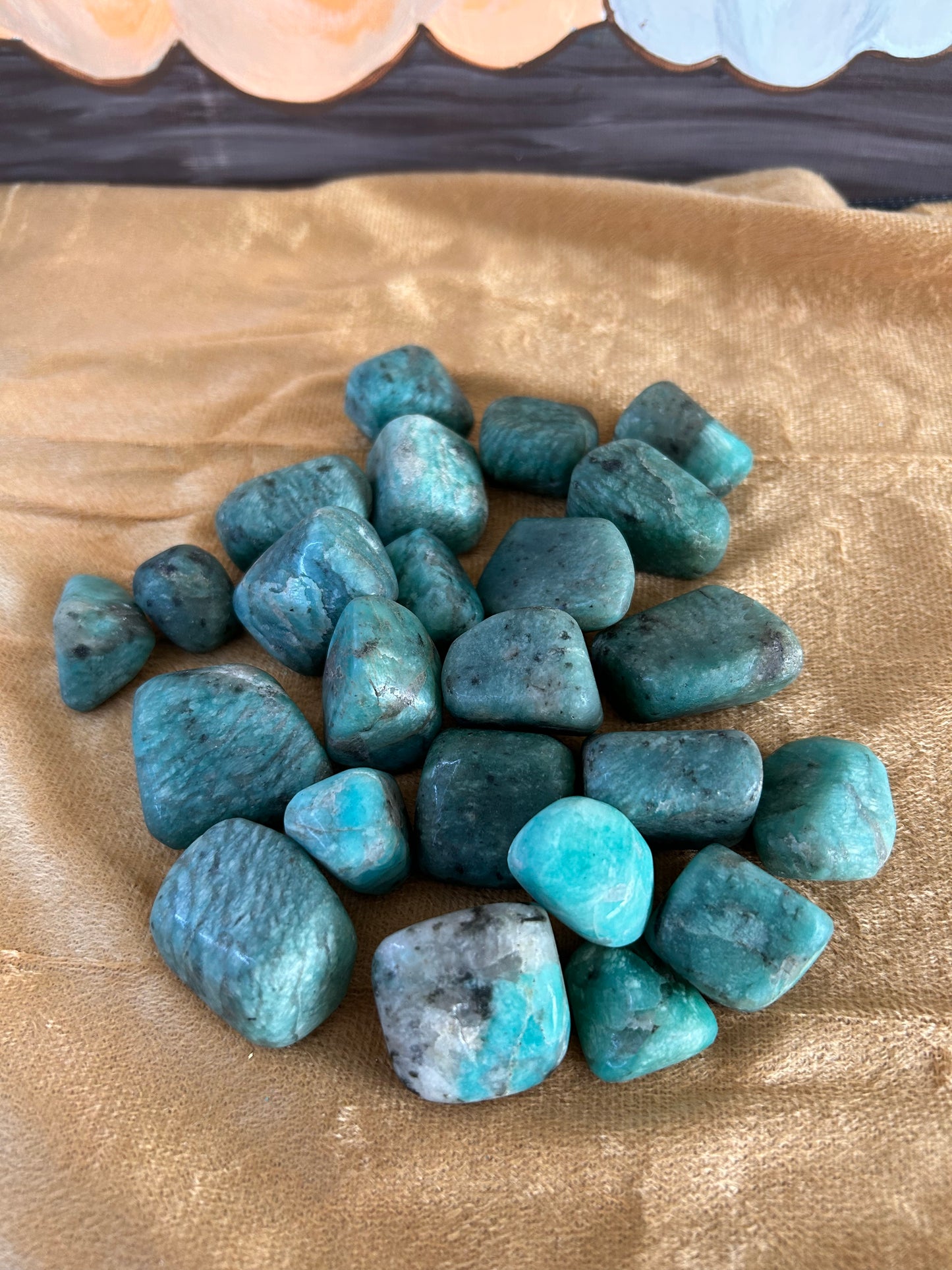 Amazonite, Tumbled